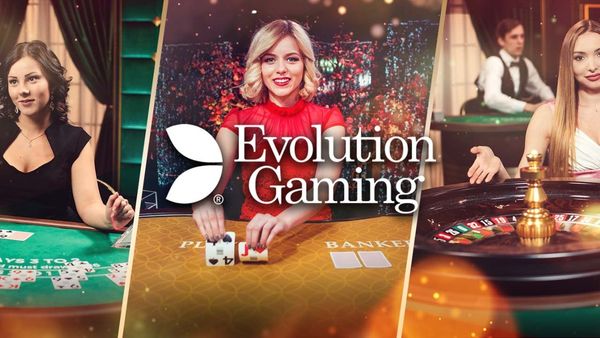 เกมคาสิโนสดจาก Evolution Gaming ที่ให้บริการ